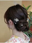浴衣ヘアアレンジ
