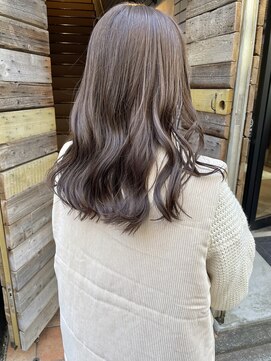 コフィー バイ メルト 吉祥寺(cofy by melt) 【松本咲花】ブリーチなし透明感ニュアンスカラー透け感初カラー