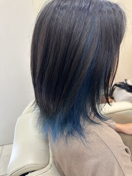 アンカー ヘアーワークス(ANCHOR hair works) セミウルフブルー