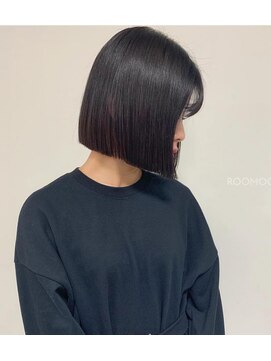 ナループロア ルームー(Nalu pu loa ROOMOO) ゆるまきタッセルカット/タッセルカット/タンバルモリ/韓国ボブ