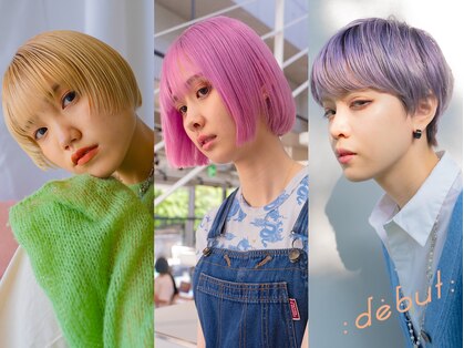 デビュー ヘアーメイクの写真