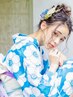 ヘアセット＋浴衣着付け￥5500