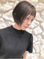 リン モアナバイヘッドライト 武蔵小杉2号店(lynn Moana by HEADLIGHT) lynn【武蔵小杉】#ショートボブ#オン眉#似合わせカット