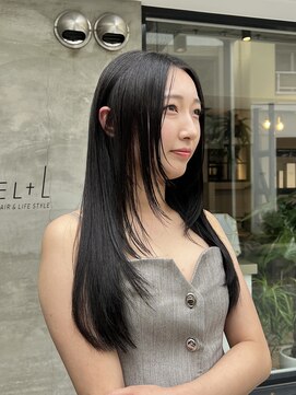 シェル(SHEL+L) ストレートで決まる!?緩めレイヤー【小林】