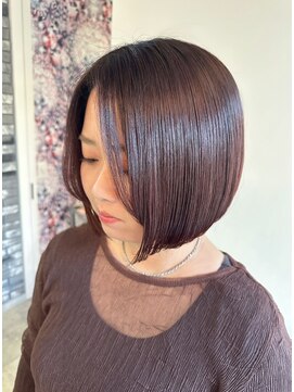 プリームヘアーホワイト(Pleame hair WHITE) ブラウンカラー