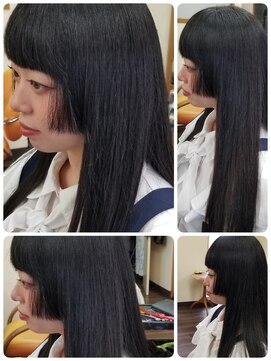 クリア 美容室 サラ艶ロング☆姫カット
