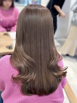 エヌアイ オモテサンドウ(ni omotesando) ☆透明感明るめブラウンベージュカラー ☆