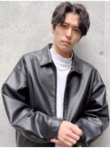 20代・30代_メンズ_波巻きパーマ