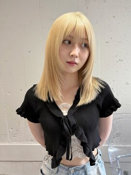 タロ(TALO) 【TALO】ブロンドヘアとレイヤーカット