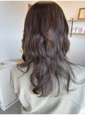 カット＋ダメージレス白髪カラー