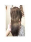 しっとり＆サラサラ！髪質改善カラーで大人の透明感カラー艶髪