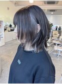 あき/インナーシルバーグレー×レイヤーボブ