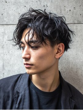 キャンバス バイ ネオリーブ 横浜西口(Canvas by neo.) マッシュ/スパイラル/センターパート/ニュアンスパーマ/横浜