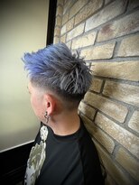 モナン 渋谷(Monan)&nbsp;ナチュラルフェードソフモヒ×アクアブルー