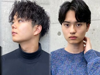 リオン 赤坂(RE:ON)の写真/【髪と頭皮に優しい】メンズ特化サロン◎一人ひとりの髪を見極め自然に馴染むグレイカラーで理想の仕上がり