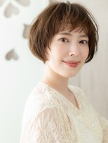 カバーヘア ブリス 大宮西口(COVER HAIR bliss)&nbsp;□抜け感マッシュルームヘアフェザーショート416大宮30代40代