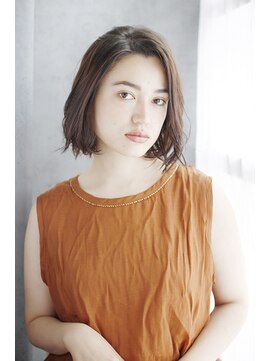 シュシュット(chouchoute) 黒髪質改善ココアベージュオリーブグレー小顔クラゲヘアー/124