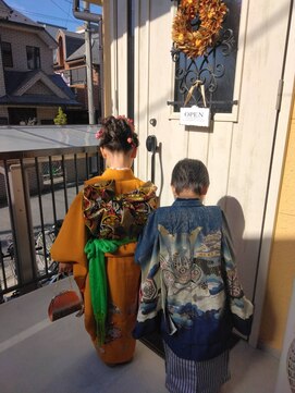 七五三スタイル/着付け