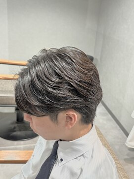 スウェル 柏店(Swell) 刈り上げ無しフェザーパーマ [#柏 #MEN'S #メンズパーマ]