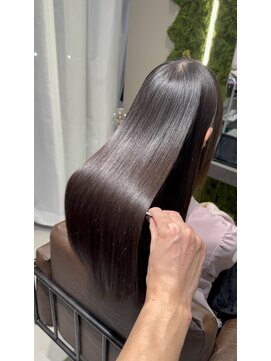 【☆エイジングケア縮毛矯正コースー5才】髪質改善縮毛矯正