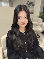 ミヨン(miyon)&nbsp;【miyon】韓国レイヤーカット×艶髪カラー×髪質改善