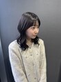モノリス 武蔵小杉(MONOLITH.)&nbsp;リバース巻きレイヤーを入れて動きのあるスタイルにします☆