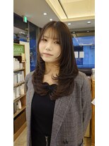ブロッサム ひばりヶ丘(Blossom)&nbsp;long layer　20代30代◎韓国風ハッシュカット×レイヤー