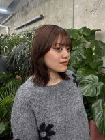 キャラハーフ 池袋東口店(KYARA HALF)&nbsp;ナチュラルブラウン/外ハネボブ