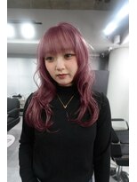 ワンズオゼ 渋谷(ONE's oze) ピンクカラー/ラベンダーカラー/ケアブリーチ/ブリーチ3回