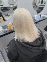 ジーナ 渋谷本店(Zina) 髪質改善*ホワイトブロンド*【Zina渋谷本店】