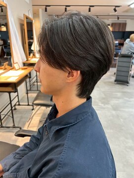 シーフ 千葉(Cyf) 千葉駅MEN’S/波巻きツイストスパイラル/刈り上げセンターパート