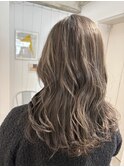 柔らかレイヤー×透明感ブラウン