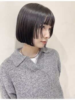 トナリ(tonari)の写真/顔まわりの似合わせカットは【tonari】にお任せください♪骨格にあわせて乾かすだけでセットができる髪型に