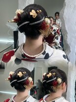 マグノリアユーラン(magnolia玉蘭)&nbsp;卒業式ヘアアレンジ