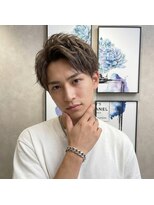 アッシュ 桜木町店(Ash)&nbsp;横浜桜木町★メンズカット+透明感グレージュカラー+束感ショート