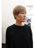 【suede】ハイトーンベリーショート