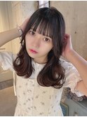アイドルヘアアイドル前髪シースルーバングシースルー前髪