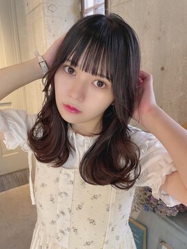 カシュカシュ アネックス(cache cache annex) アイドルヘアアイドル前髪シースルーバングシースルー前髪