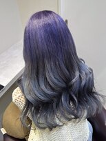 フェイス 石川町 (FACE)&nbsp;ブリーチカラー、ラベンダーブルー