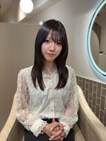 レーン(lane) ストレートハッシュカット