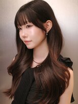 ボタン ハカタ(VOTAN hakata)&nbsp;【木村優花】レイヤーカット/顔周りカット/透明感カラー