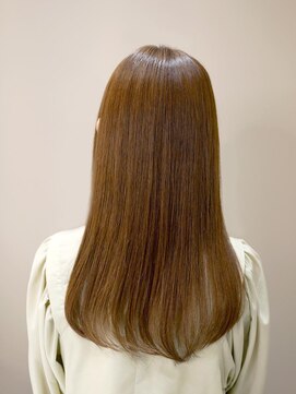 アース コアフュールボーテ 長野駅前店(EARTH coiffure beaute) 髪質改善ツヤ髪ストレート