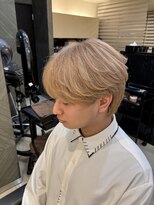 ヘアーメイク アテナ(Hair Make ATENA)&nbsp;【ミルクティーベージュ×毛流れマッシュ】
