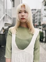 スティードアウェーク 立川北口店(Steed AWAYKE)&nbsp;layer cut / blond【AWAYKE/Steed AWAYKE/立川】
