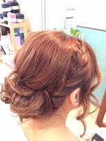 ロカット サロン(Roquat Salon)&nbsp;きれい目カールアップアレンジ[ヘアセット　立川/立川南/袴]