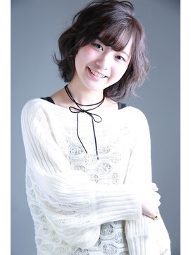 ブリジャール ヘア メリー(Brillar hair merry) アッシュ系カラー&パーマ