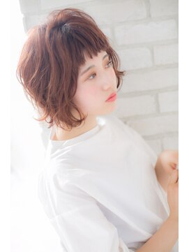 カノン(canon) 【canon】ふんわりひし形×ショートバングのボブ♪　【下北沢】