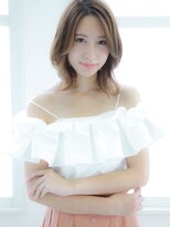 ティーノ(TINO by ganesha)&nbsp;フェミニン外ハネミディ