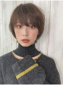 この春・夏おすすめ！ハンサムショートボブ小顔サイドブルージュ