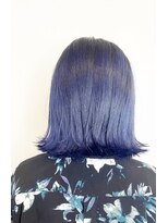 ハビット (habitt)&nbsp;【habitt】切りっぱなしボブ×ブルーカラー